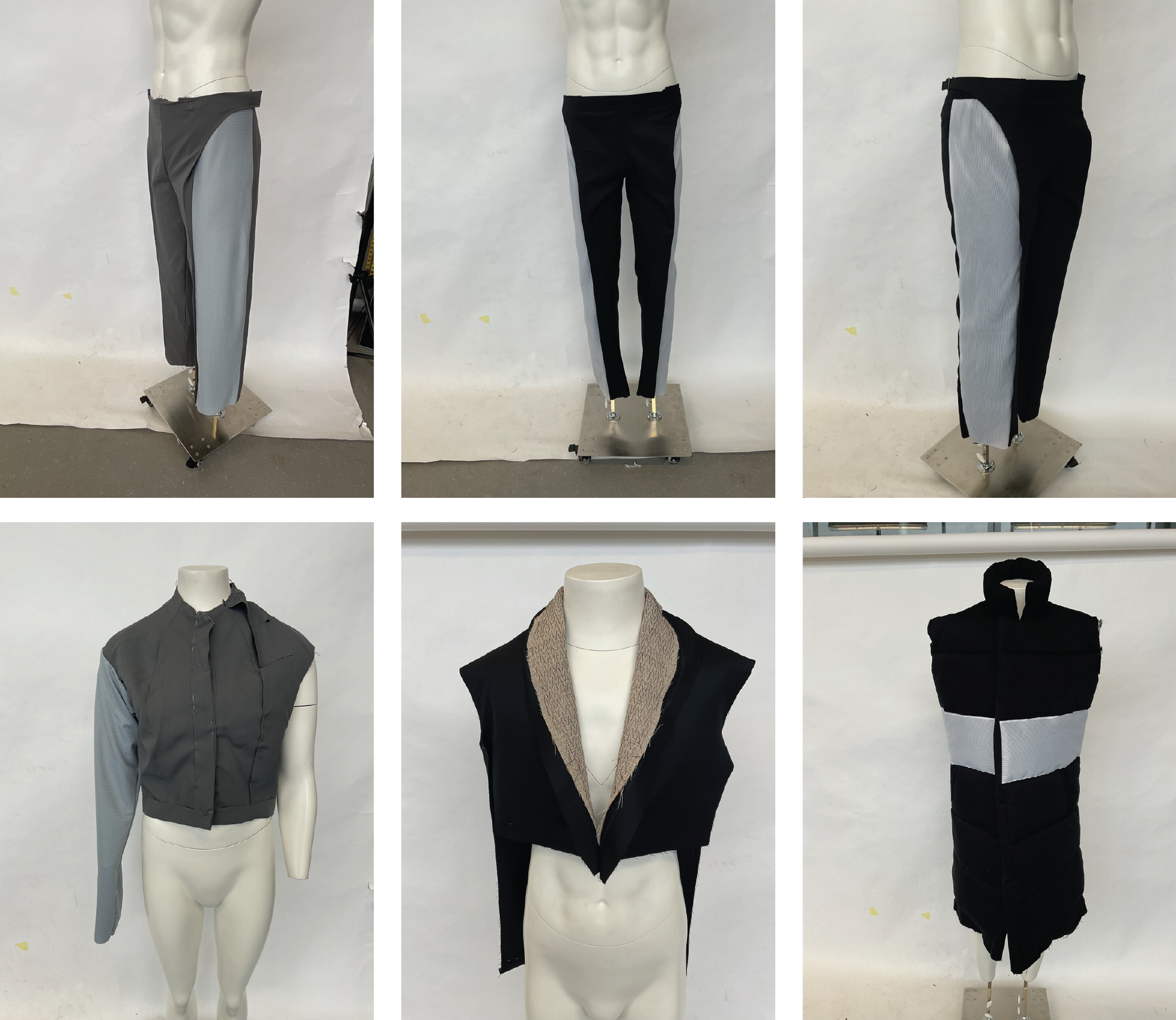 Toile fitting in progress