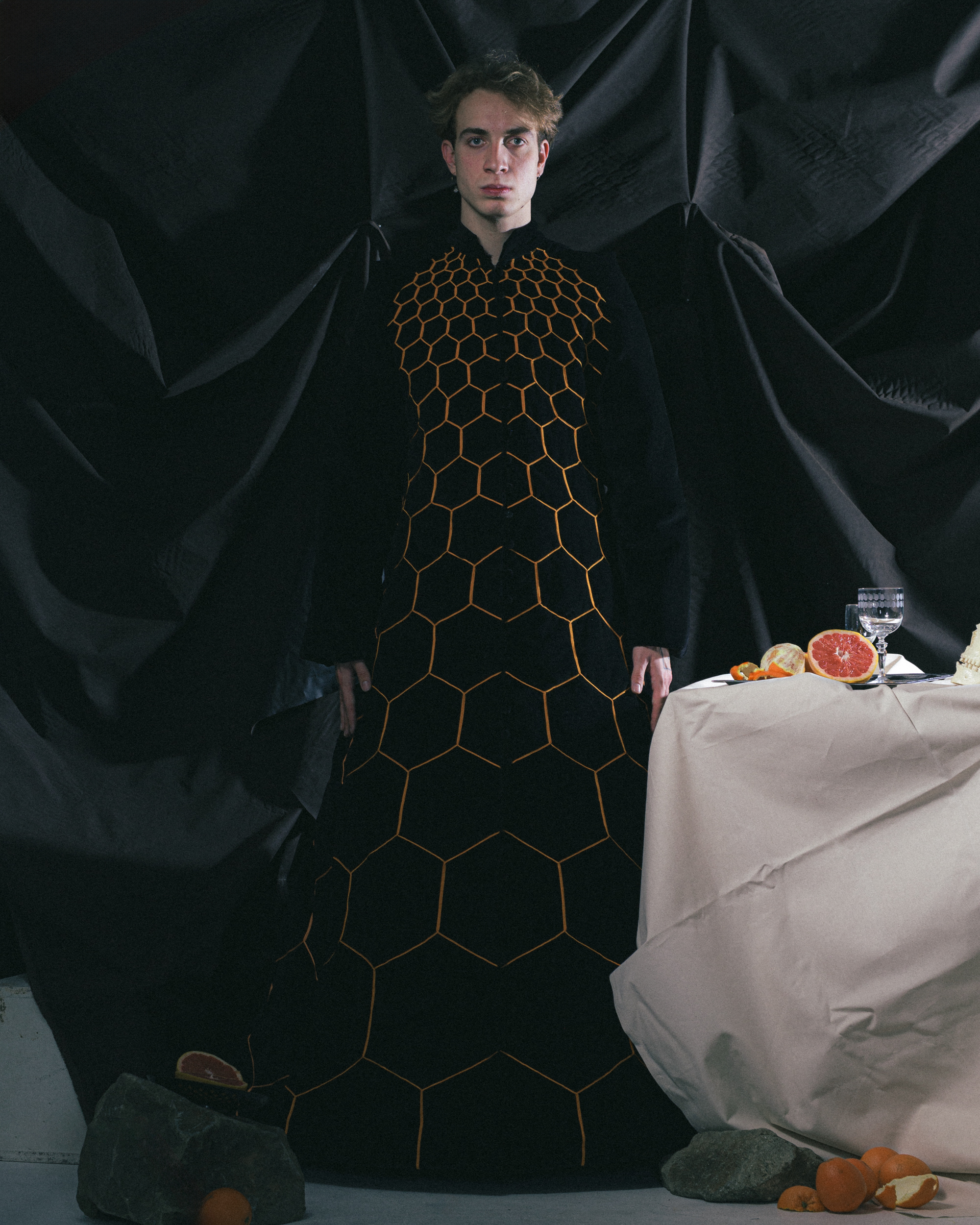 The Honeycomb Gown
